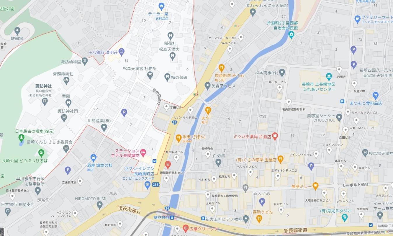 Station Hotel Nagasaki Suwa Ngoại thất bức ảnh